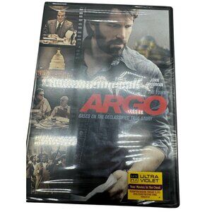 Argo DVD 2012 Movie Ben Affleck Directed Based On Declassified True Story READ